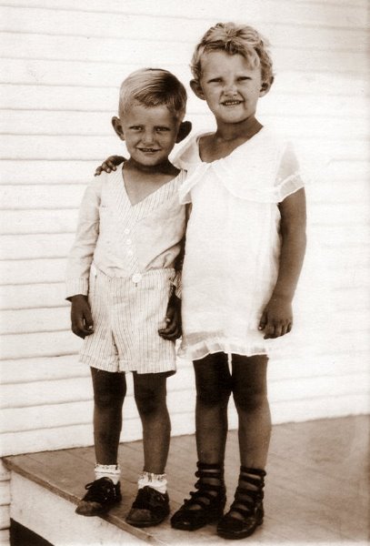 Sherrill and Ewalee in Ingleside, 1931